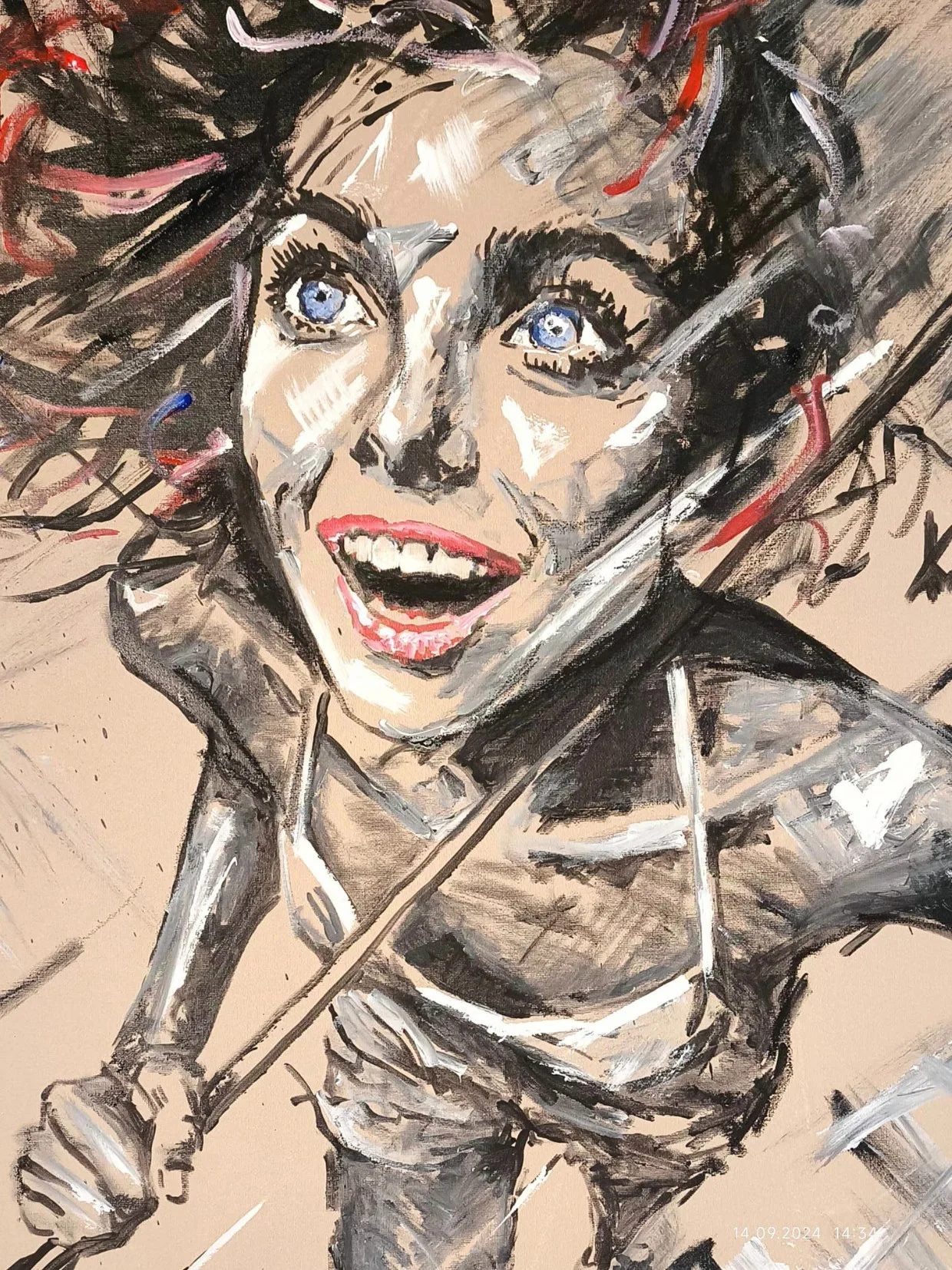 Perspektiven — Acryl auf Leinwand, Kleinformat