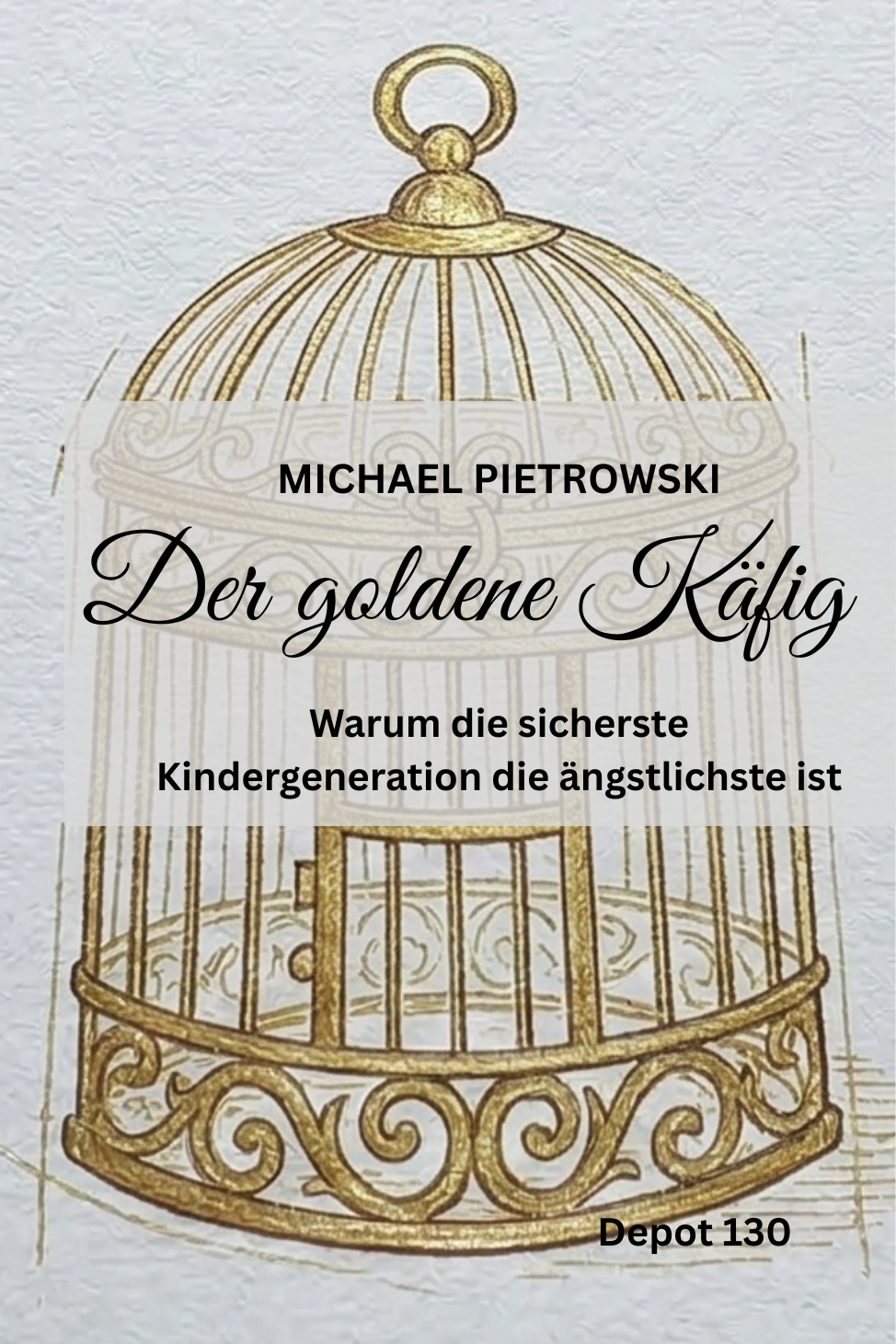 Der goldene Käfig — Buchcover Michael Pietrowski